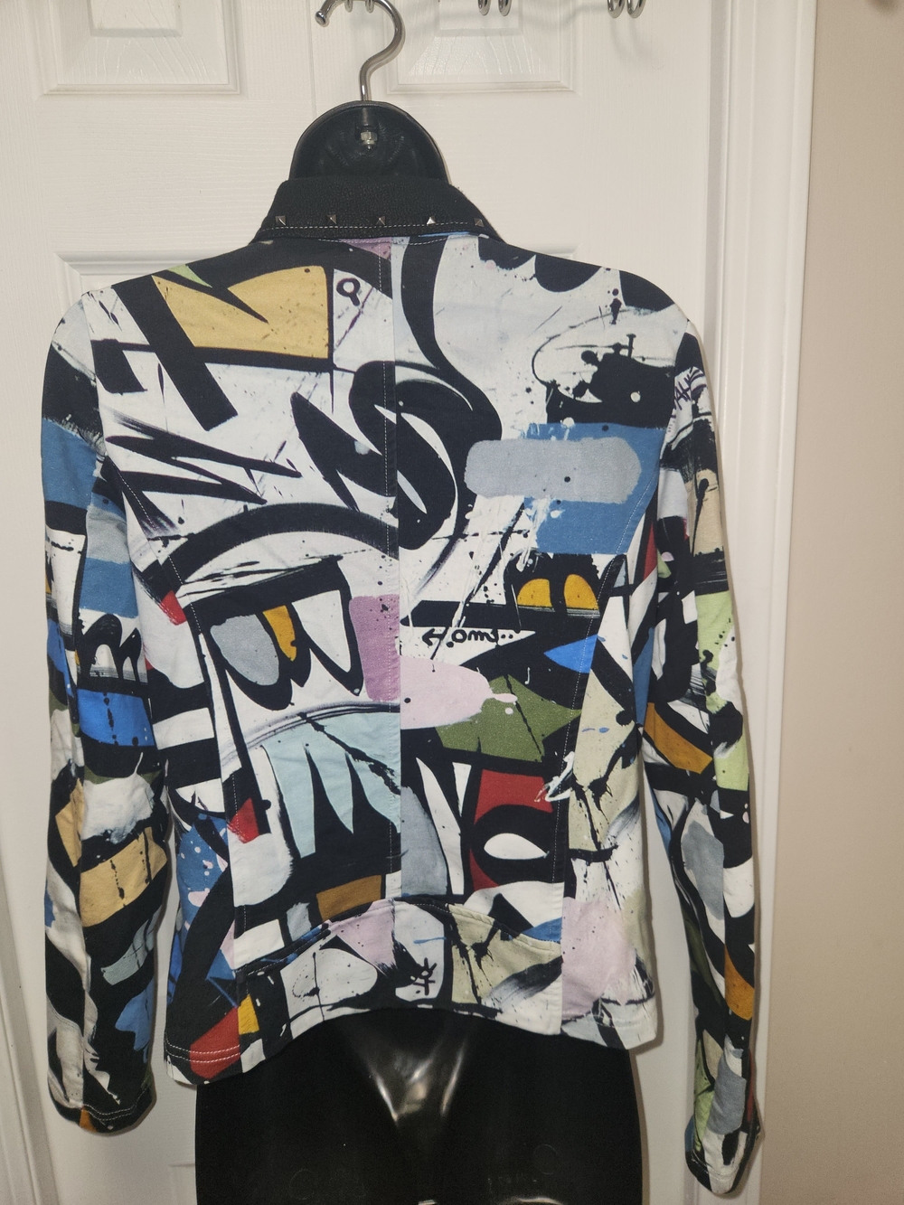 🍉Abstract Bomber Jacket - Picture 5 of 7